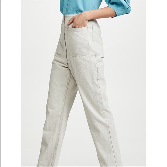 Rachel Comey Barrie Pant - Khaki - Light gray - Size 10 - Large - Picture 4 of 16